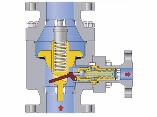 TDM type automatic recirculation valve