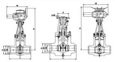 Electric power station gate valve manufacturer