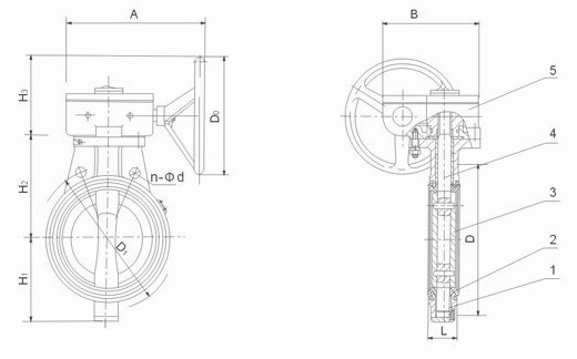 Rubber lined butterfly valve manufacturer