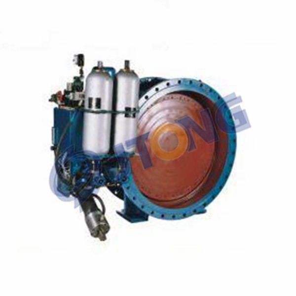 Hydraulic Controlled Slow Closing Check Butterfly Valve