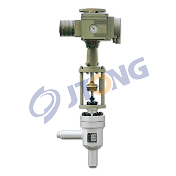 Continuous discharge control valve