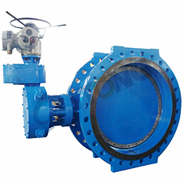 Electric flange soft seal butterfly valve D941X