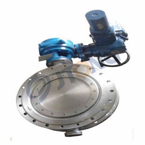 Electric flange hard seal butterfly valve D943H